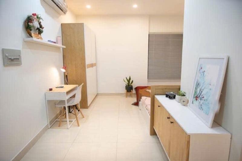 Cho thuê căn hộ studio có cửa sổ đường vũ huy tấn bình thạnh