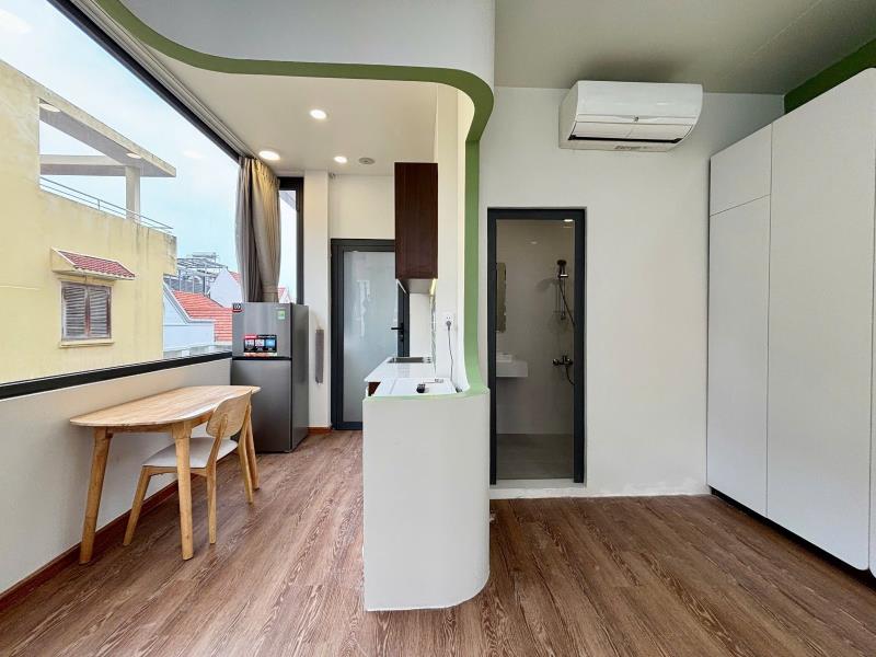 Căn hộ cực chill ban công cửa sổ cực to 50m2 gần công viên hoàng văn thụ centre point phú nhuận - 4