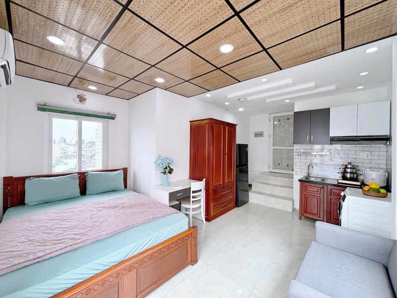 Căn hộ bancon full nội thất tại lê văn sỹ gần co.opmart nhiêu lộc, đh kinh tế ueh, đh kiến trúc, đh mở tp.hcm - 4