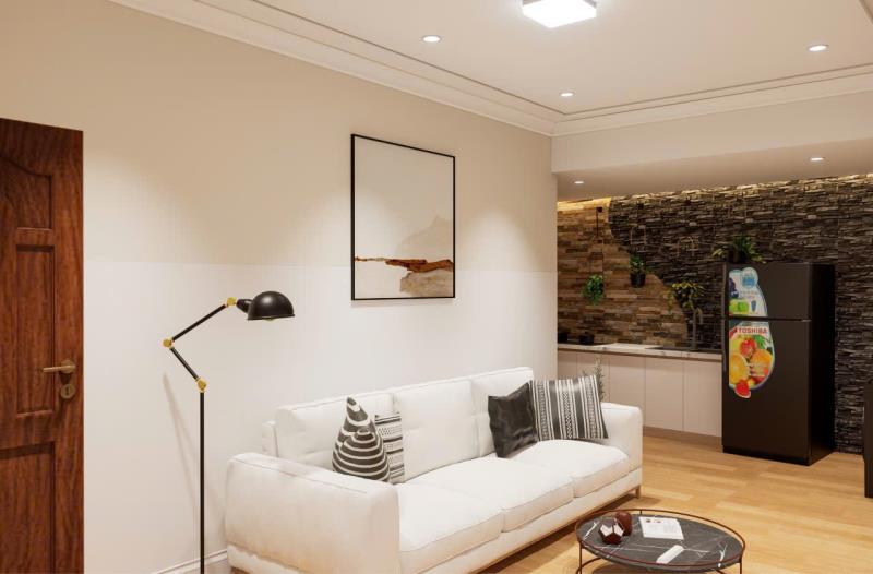 Căn hộ 1 pn cực đẹp style sang trọng smart tv 40m2 gần sân bay tân sơn nhất cv hoàng văn thụ phú nhuận - 3