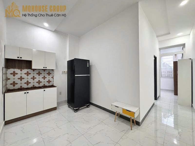 Cho thuê căn hộ 2pn 50m2 full nội thất ngay ngã tư hàng xanh - ga metro tân cảng - đại học hutech - ngoại thương - uth