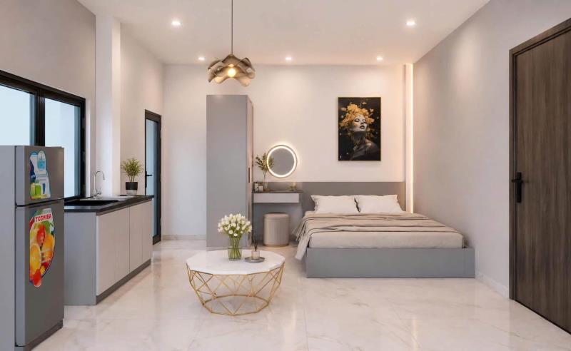 Khai trương căn hộ cạc chill ngay khu đồng đen