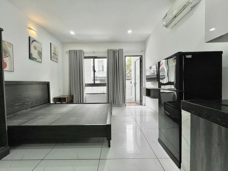 Căn hộ 40 nguyễn văn đậu – phòng mới, ban công thoáng
