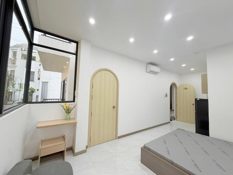 Cho thuê căn hộ ban công máy giặt riêng gần chợ bà chiểu tăng bạt hổ bình thạnh - 4