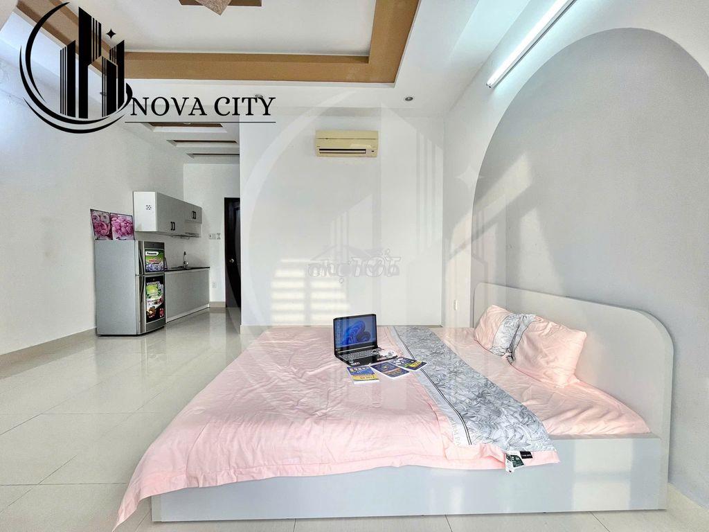 Cho thuê căn hộ ban công full nội thất - đường phạm hùng - 4