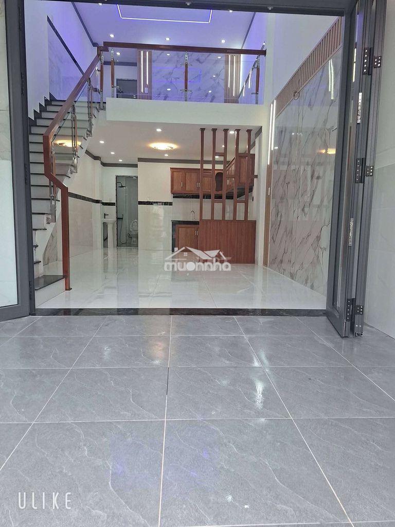 Bán nhà gác lửng 52m2 gần giáo sư bà trà bình chuẩn