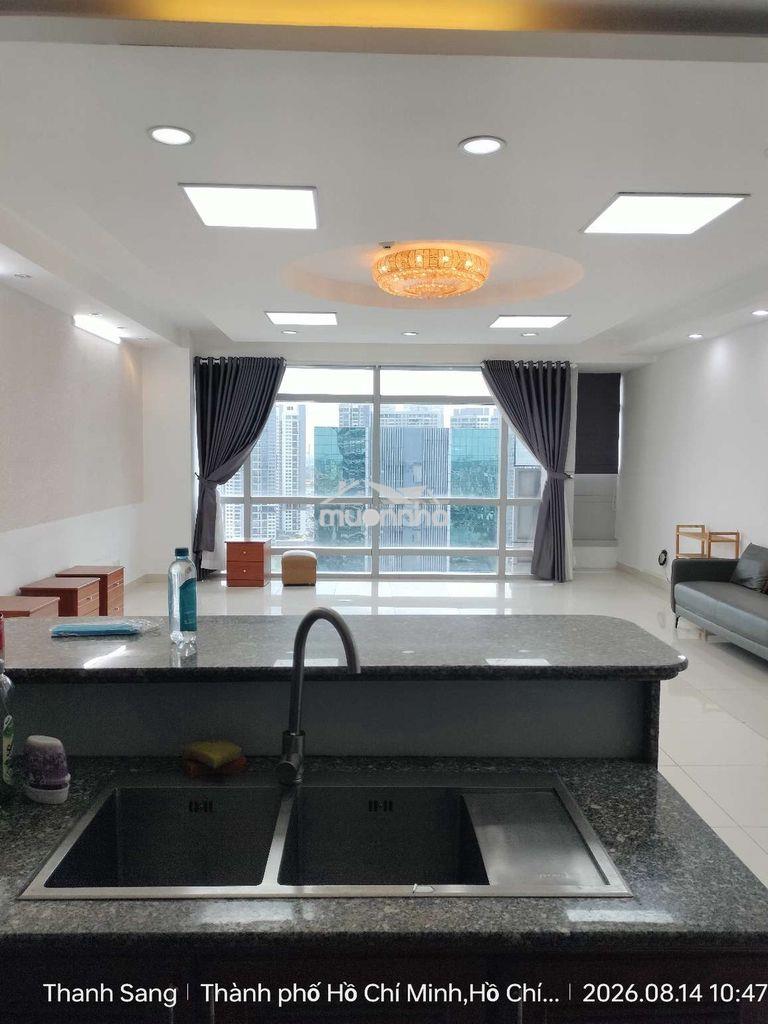 Căn hộ 150m2 full nội thất 3 phòng tầng 25 victory tower tân trào - 2