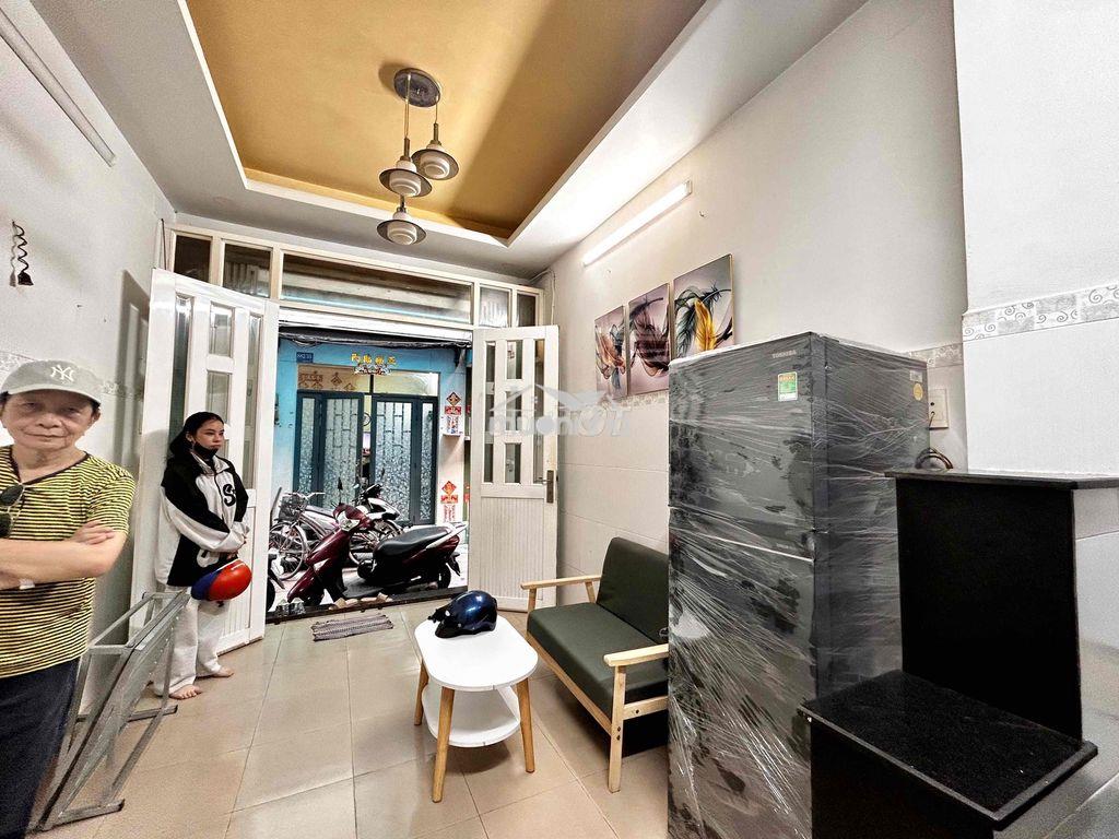 Nhà nguyên căn q5 1 trệt 2 lầu sân thượng 2pn 3wc - full nội thất 90m2 - 4