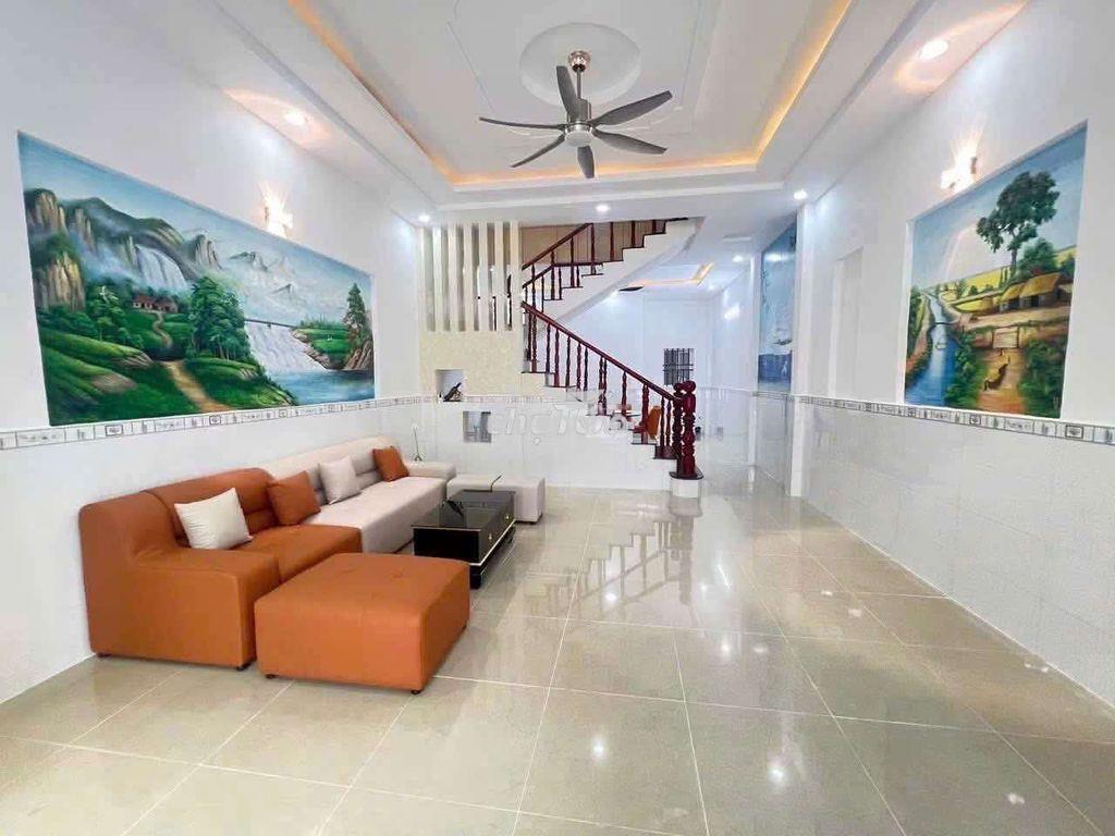 Nhà 1 trệt 1 lầu 3pn2wc ngay vòng xoay an phú , sổ riêng, giá ngợp - Ảnh 2