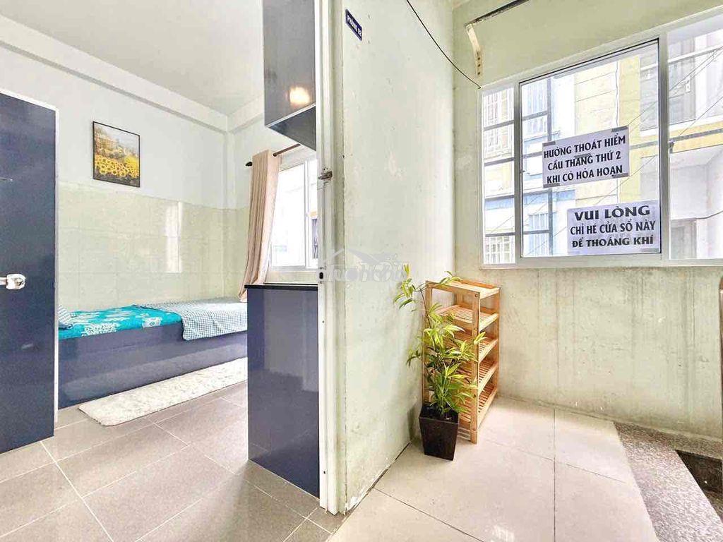 🏠 Studio full nội thất 1pn - 1wc riêng + cửa sổ thoáng - lầu 1 - 3