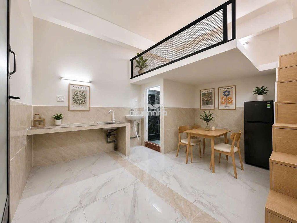 🚨Căn hộ dịch vụ xây mới - gần đh huit-full nt -bancol siêu thoáng mát - 2