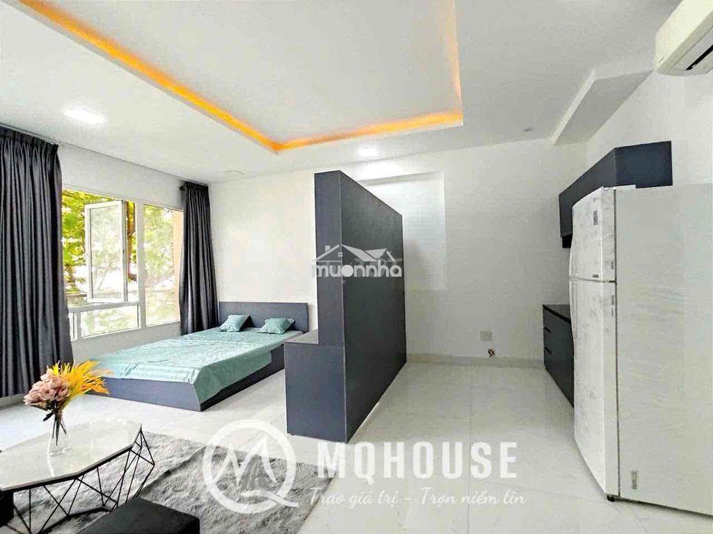 Studio rộng 40m2 có ban công kế bên đại học mở full nội thất như ảnh - Ảnh 3