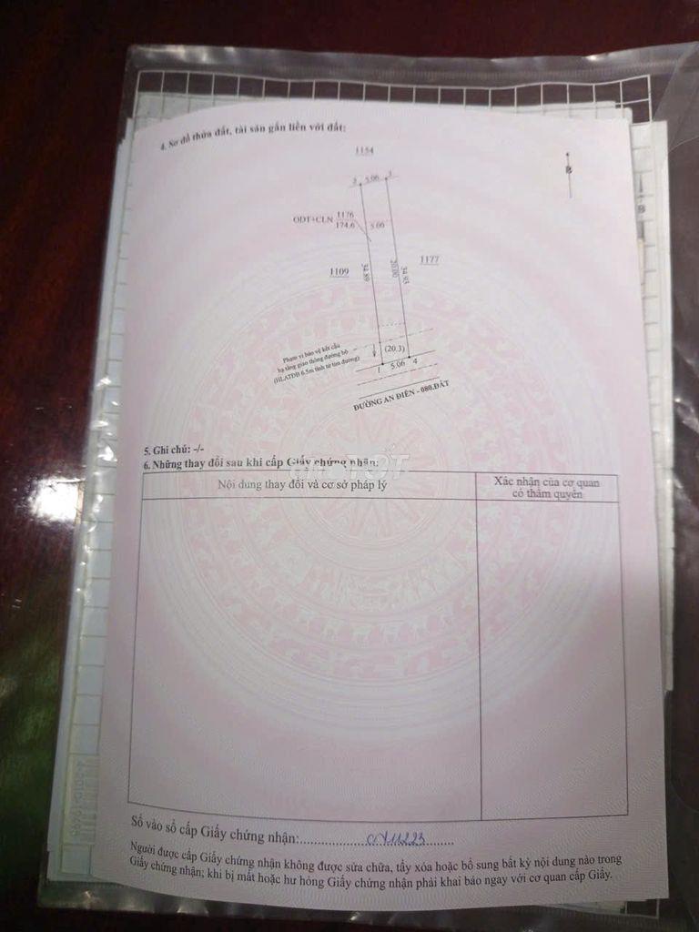Chính chủ bán nhà an điền tp bến cát bình dương