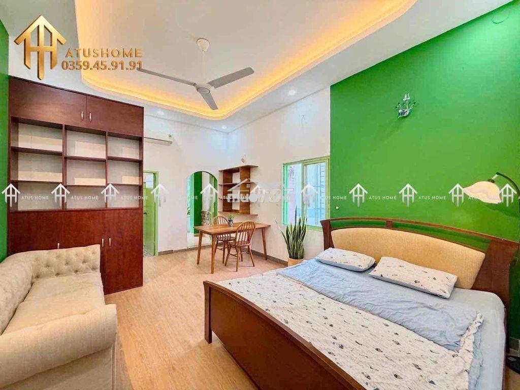 Cho thuê 1pn tách bếp ban công rộng 40m2 siêu thoáng ngay trường sa - Ảnh 3