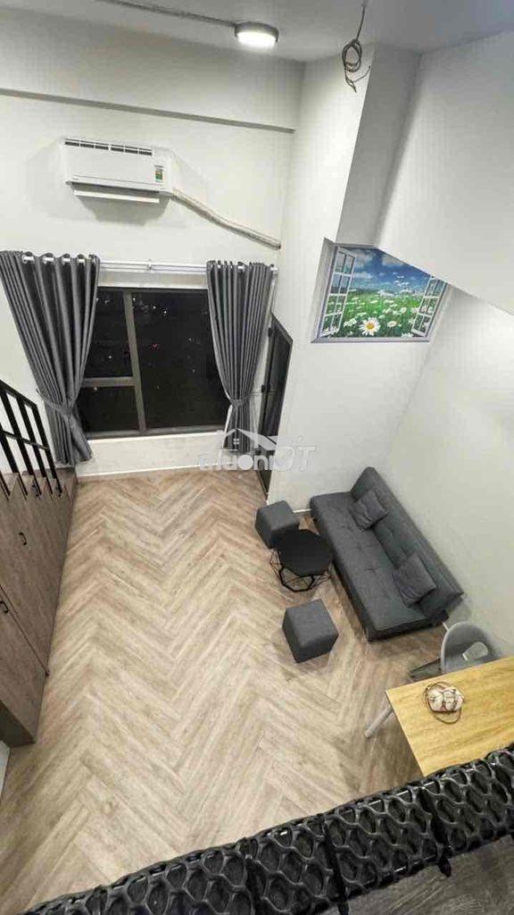 Căn hộ duplex, phòng ngủ riêng biệt, đầy đủ nội thất. - Ảnh 3