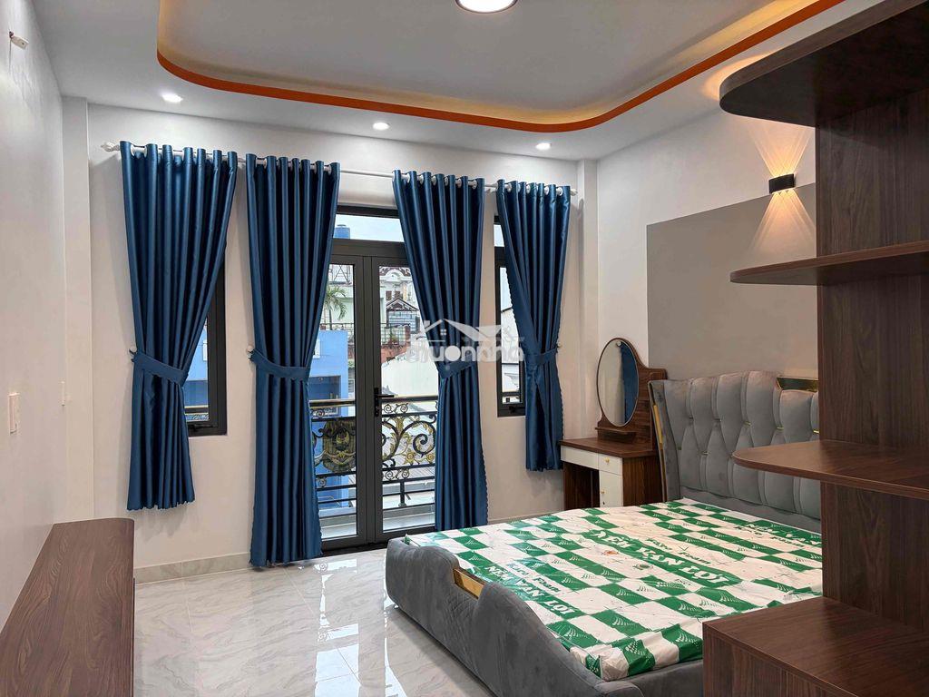Bán nhà 4 tầng hẻm xe hơi 1 sẹc đường số 4 thông gò xoài - 4