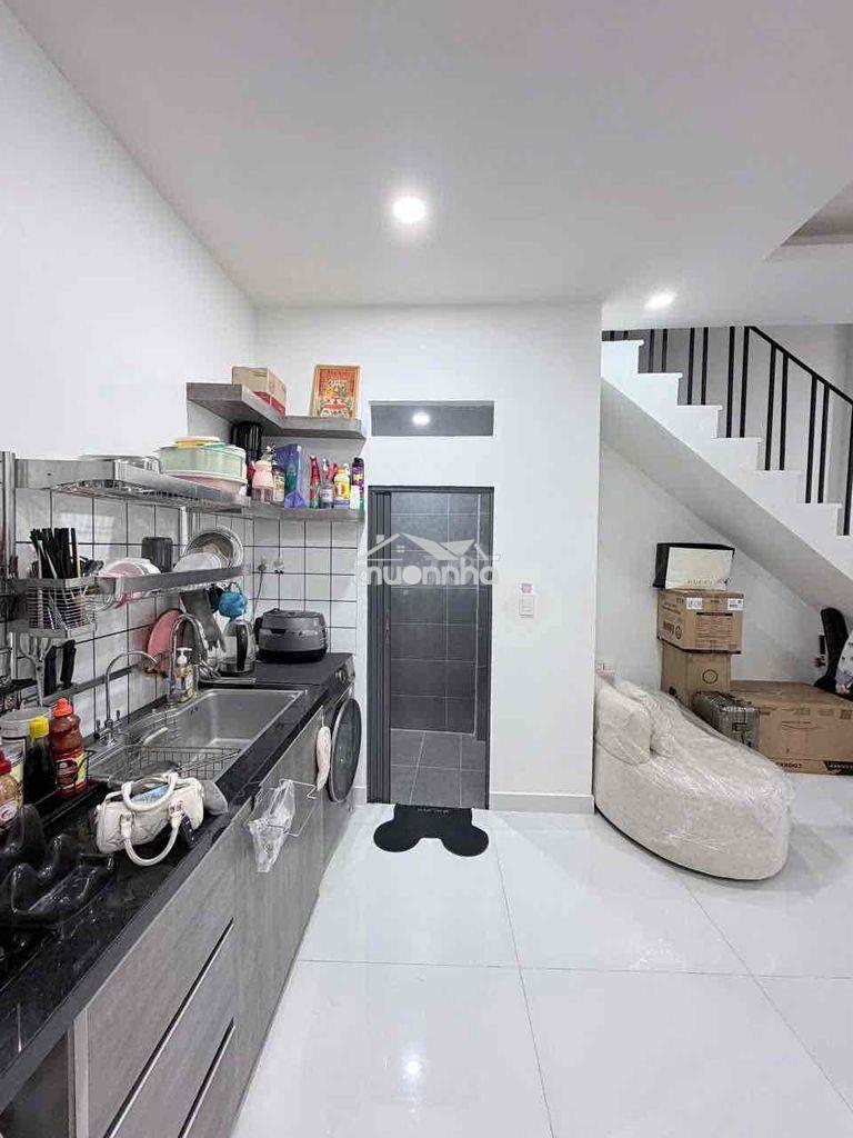 Nhà 2tầng mới tặng nội thất q8 - Ảnh 4