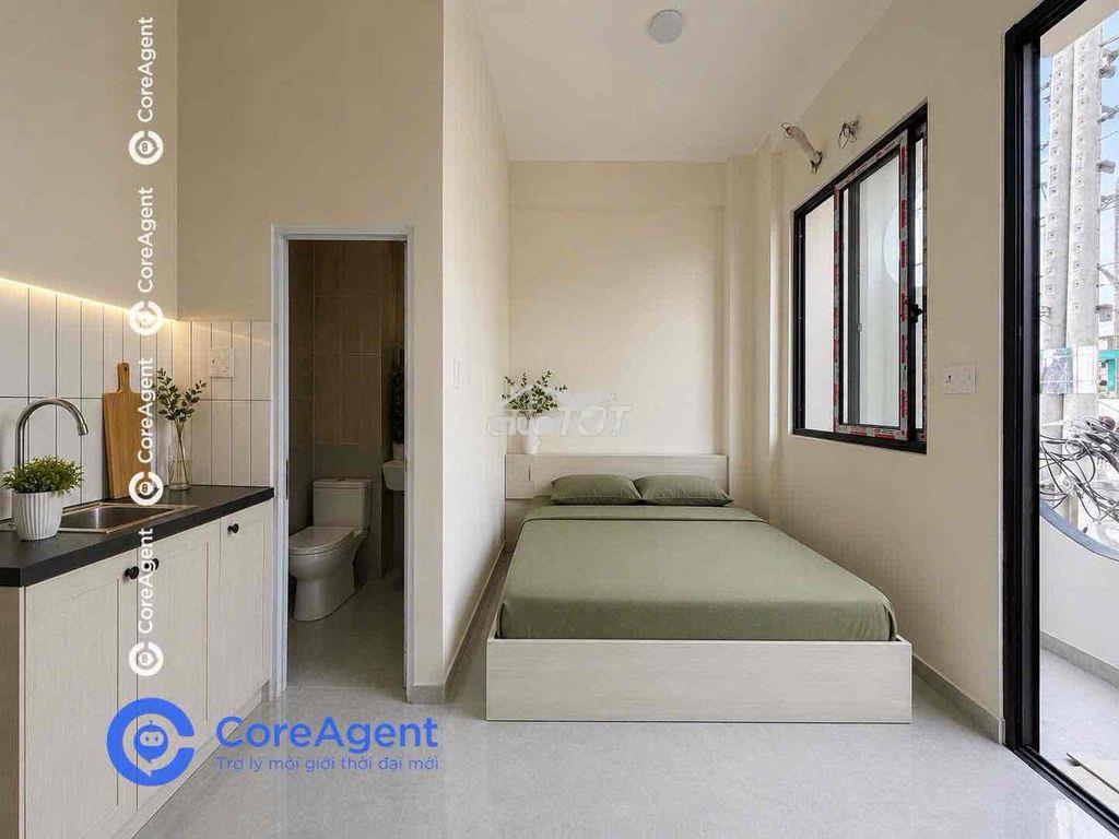 Studio bancol mới xây - full nt - ngay ngã tư bốn xã gần đh văn hiến - Ảnh 2