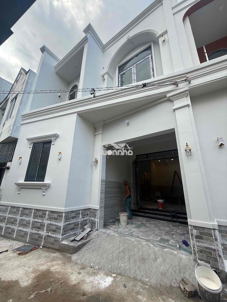 Nhà 1 trệt -1 lầu nhà mới đẹp về ở ngay hẻm ô tô - 2