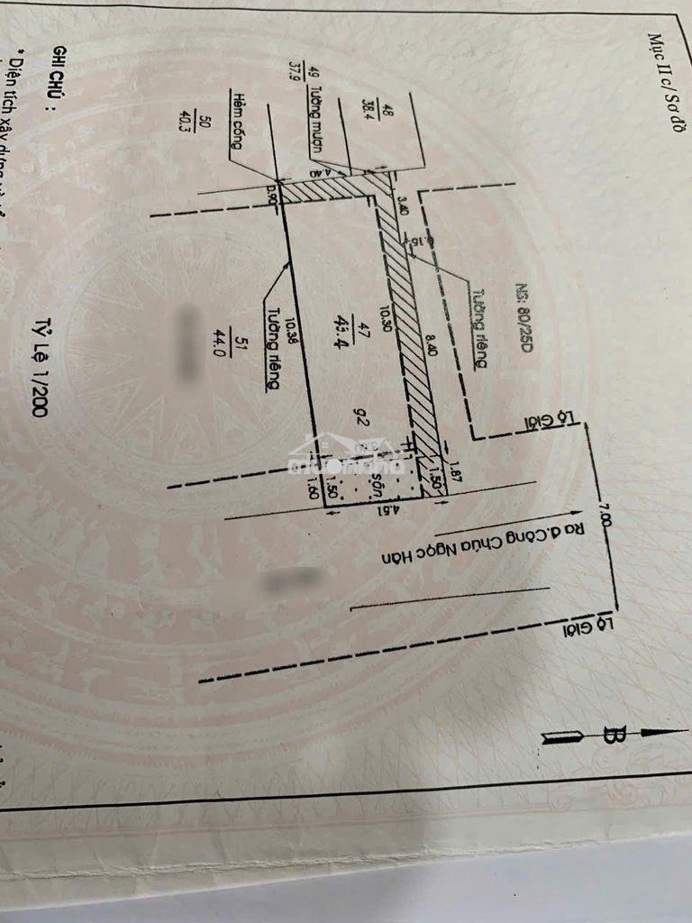 Bán nhà hẻm lãnh binh thăng p.12, quận 11, giá 7 tỷ