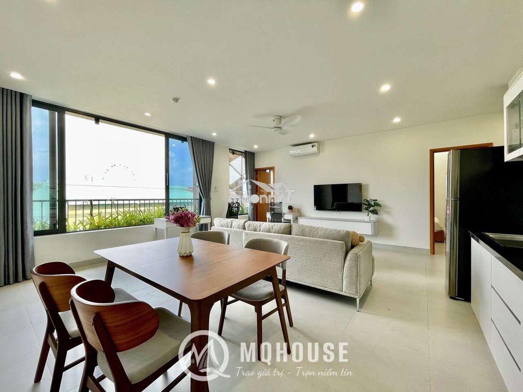 Penhouse 70m2 ngay hoàng hoa thám_1pn + 1 phòng khách_có sân vườn - Ảnh 2