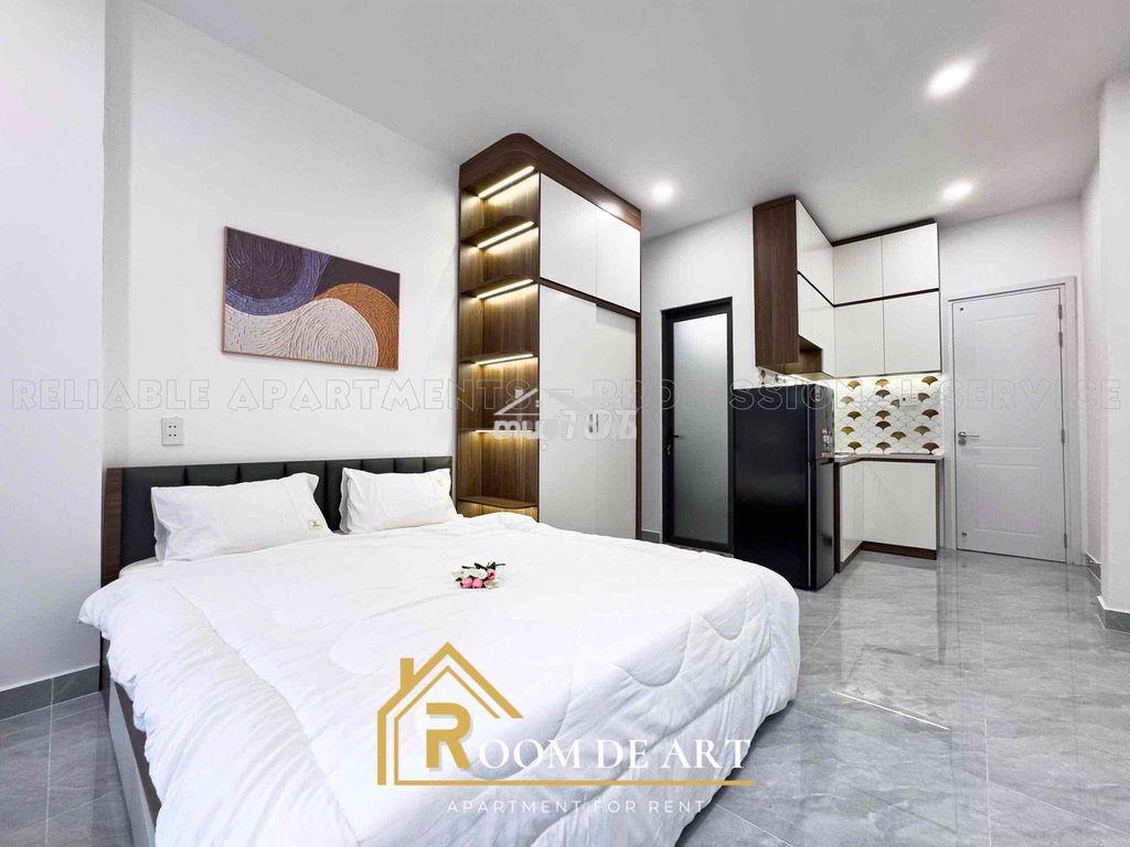 Cho thuê studio ban công – cửa sổ trời, full nội thất | vĩnh viễn, quậ - 3