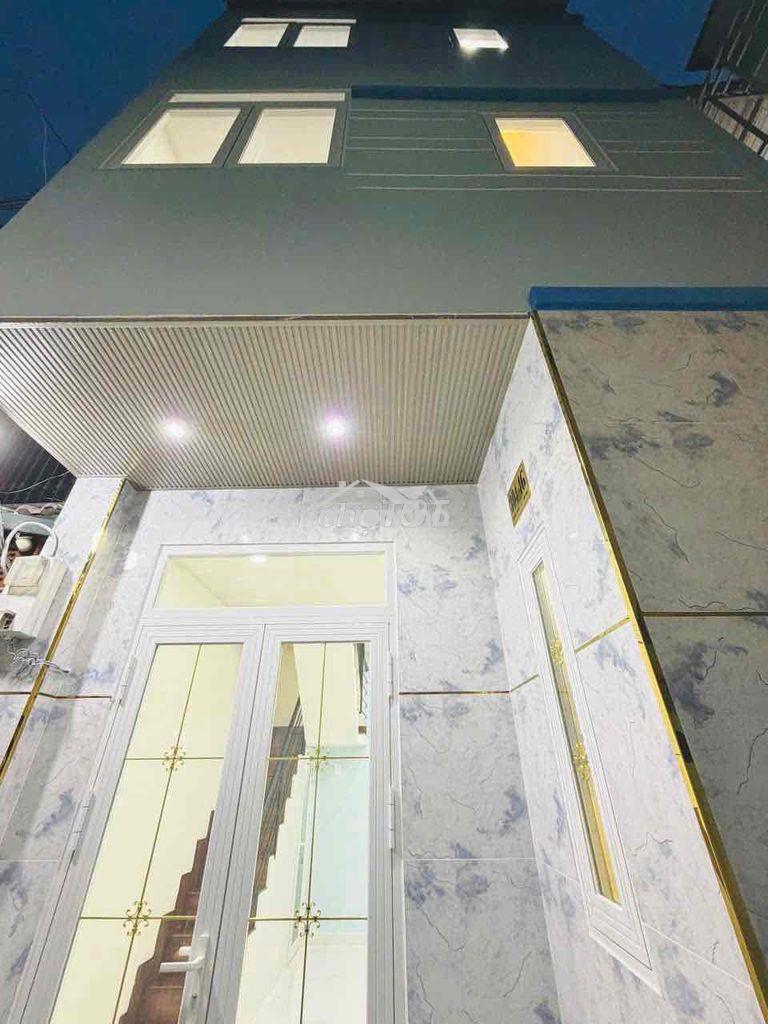 Nhà mới đẹp 4x5 4 tầng lầu 3 pn hẻm 4m trường chinh tân bình