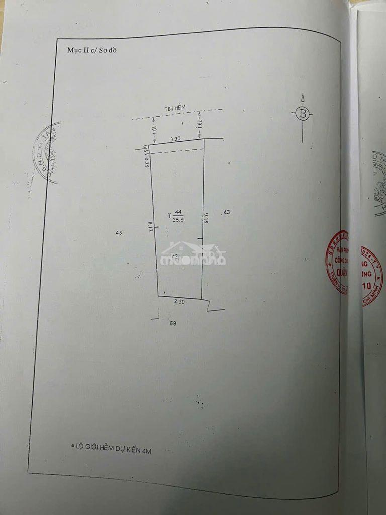 Bán nhà hẻm xe hơi 811/7 lũy bán bích, phường tân thành, quận tân phú - 3