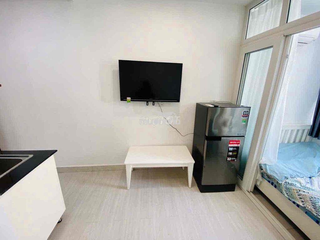 Cho thuê căn 1pn tách bếp cửa sổ thang máy full nt ở cống quỳnh quận 1 - Ảnh 3