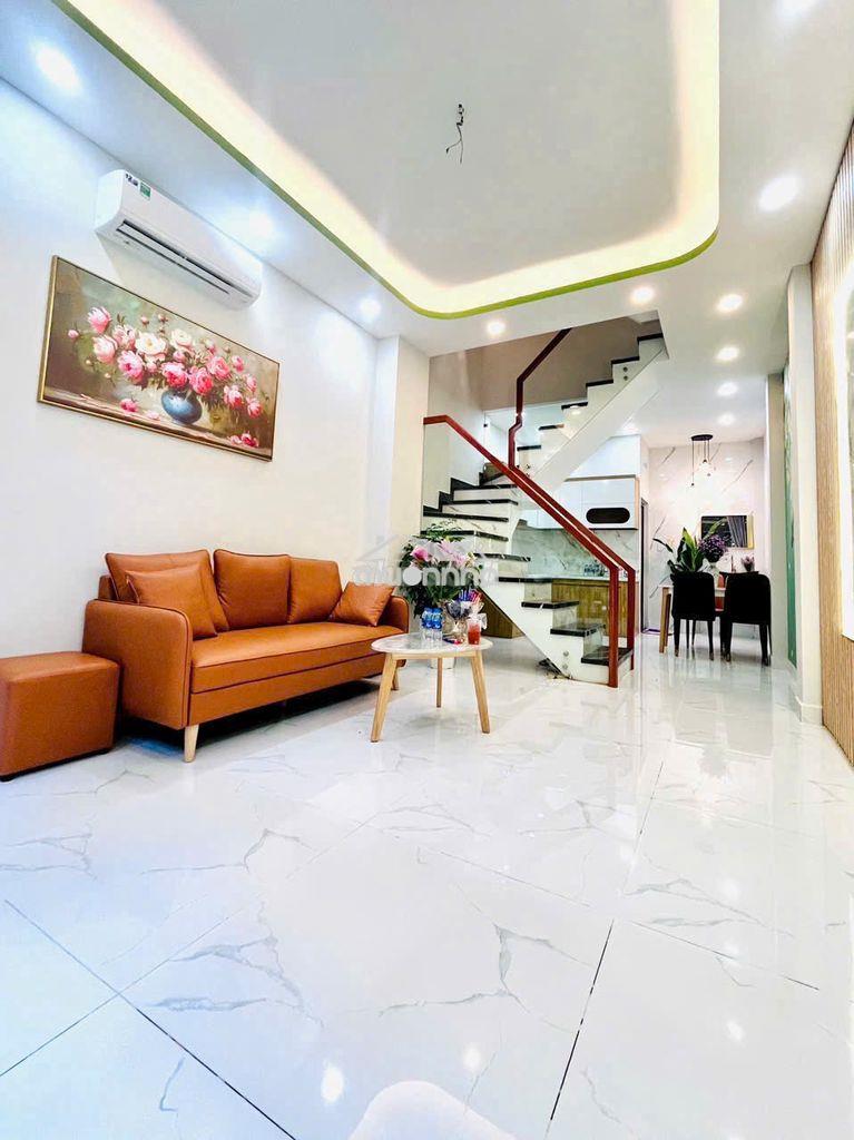 🏡Nhà đẹp 3 lầu full nội thất, phú thọ hòa, dt 3.6 x 12m, 4pn 3wc - 3