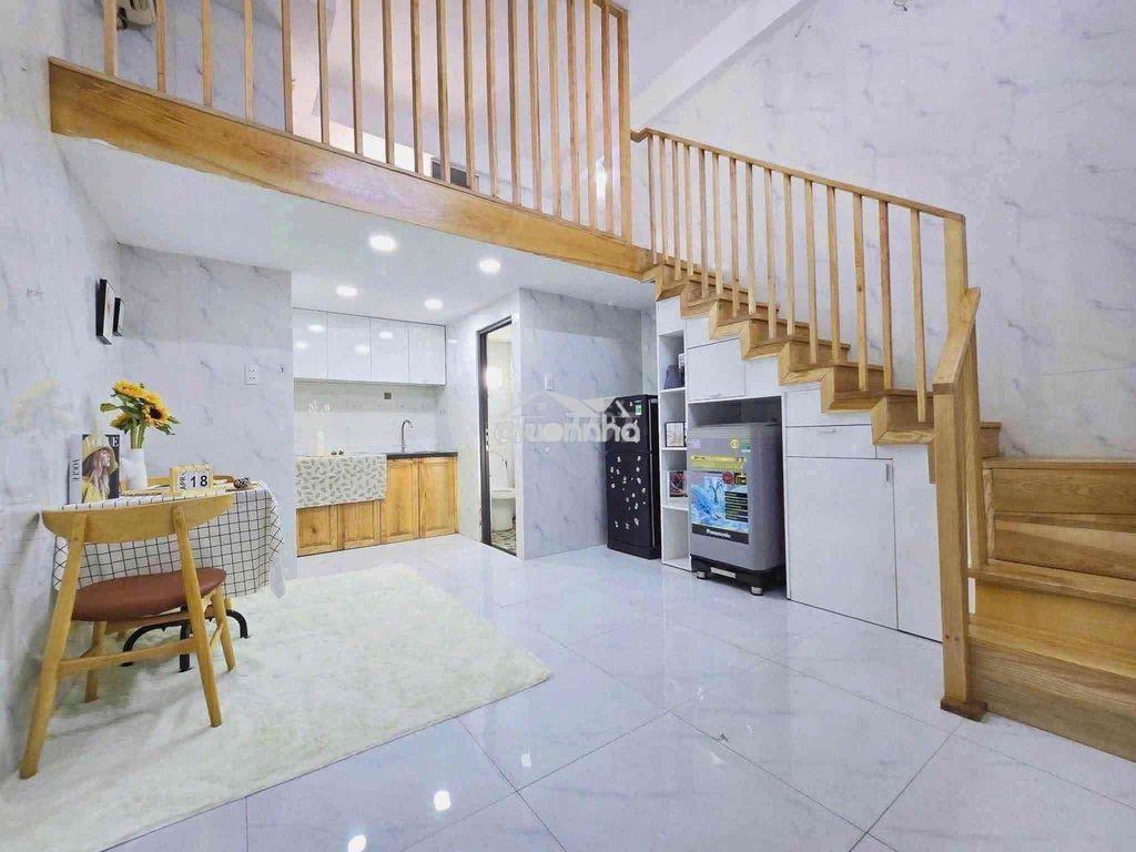 Cho thuê căn hộ tân phú gác cao 1m7 gần đại học công thương ( huit) - Ảnh 2