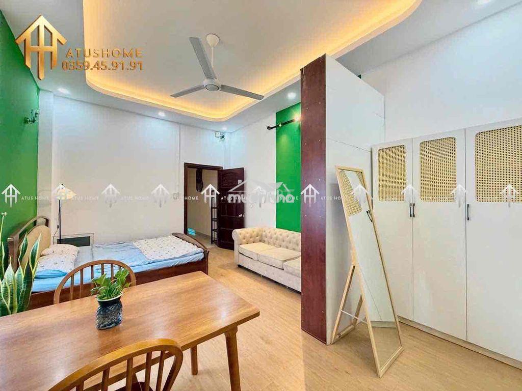 Cho thuê 1pn tách bếp ban công rộng 40m2 siêu thoáng ngay trường sa - Ảnh 2