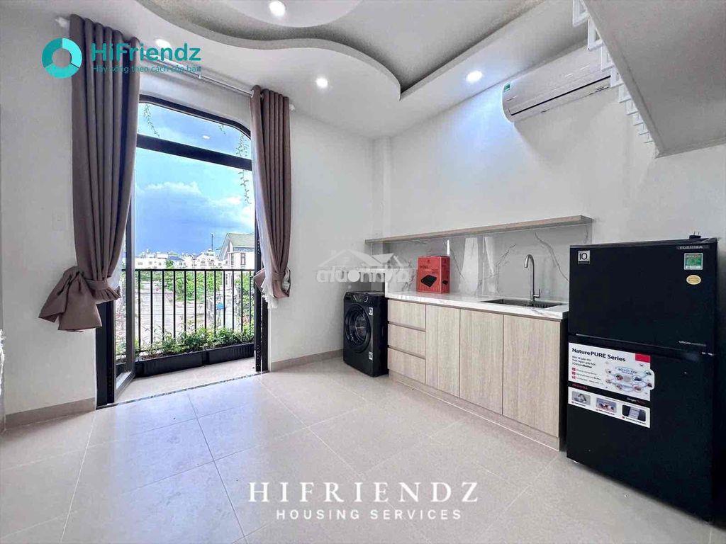 Cho thuê căn hộ duplex  mới toanh  - ban công - gần ueh cs n - Ảnh 2