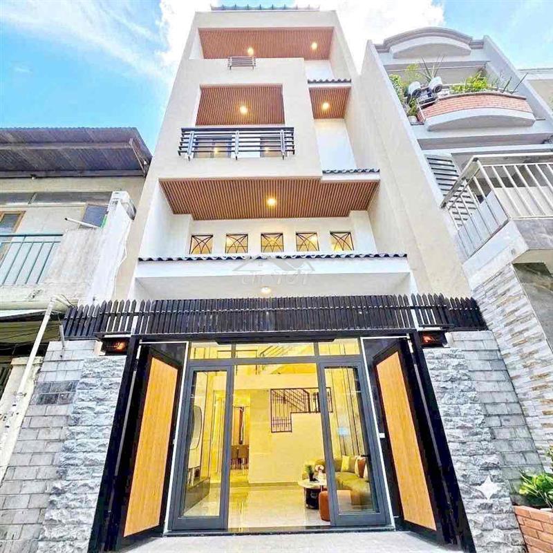 🛑Nhà mới 5 tầng (4.6x13m), hẻm thông âu dương lân p2