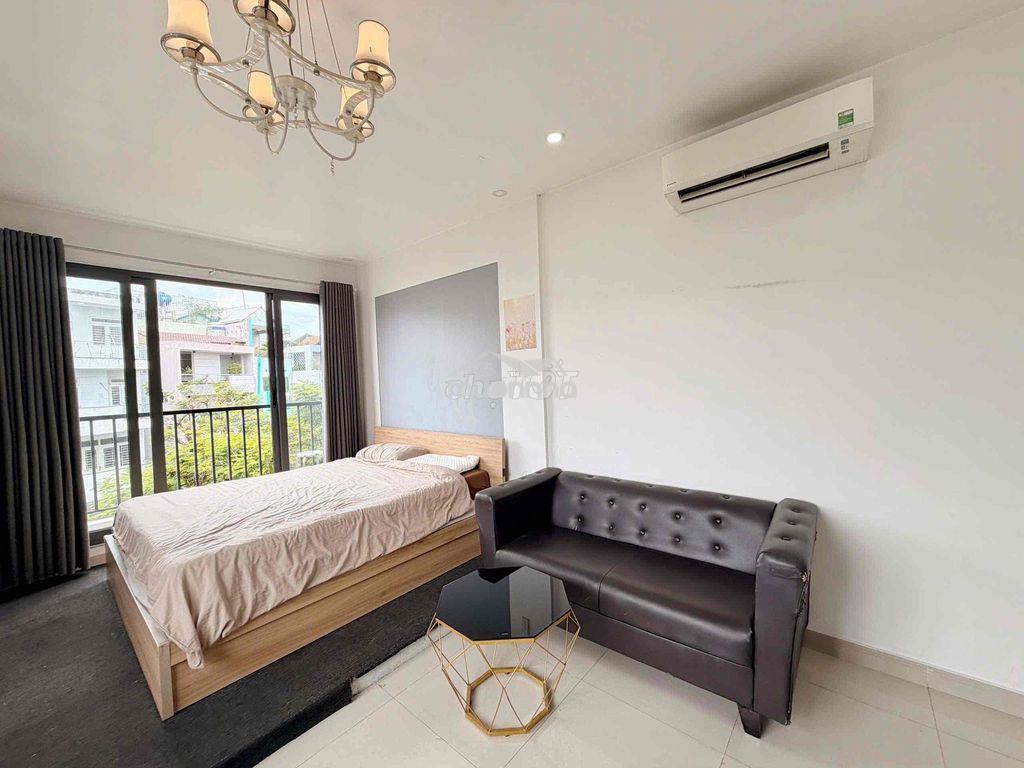 Cho thuê studio balcony 45m2 ngay hoàng sa- quận 3. giảm 1tr/th hssv - 2