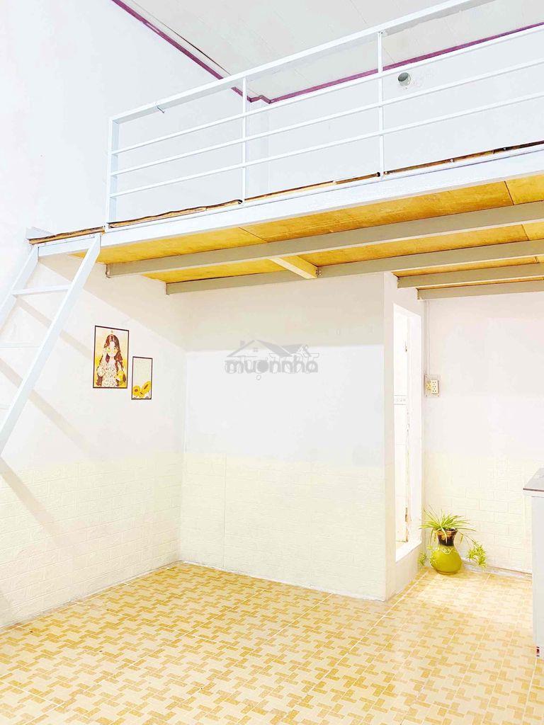 Phòng đẹp 25m2 gác cao, thoáng mát nguyễn văn công - Ảnh 2