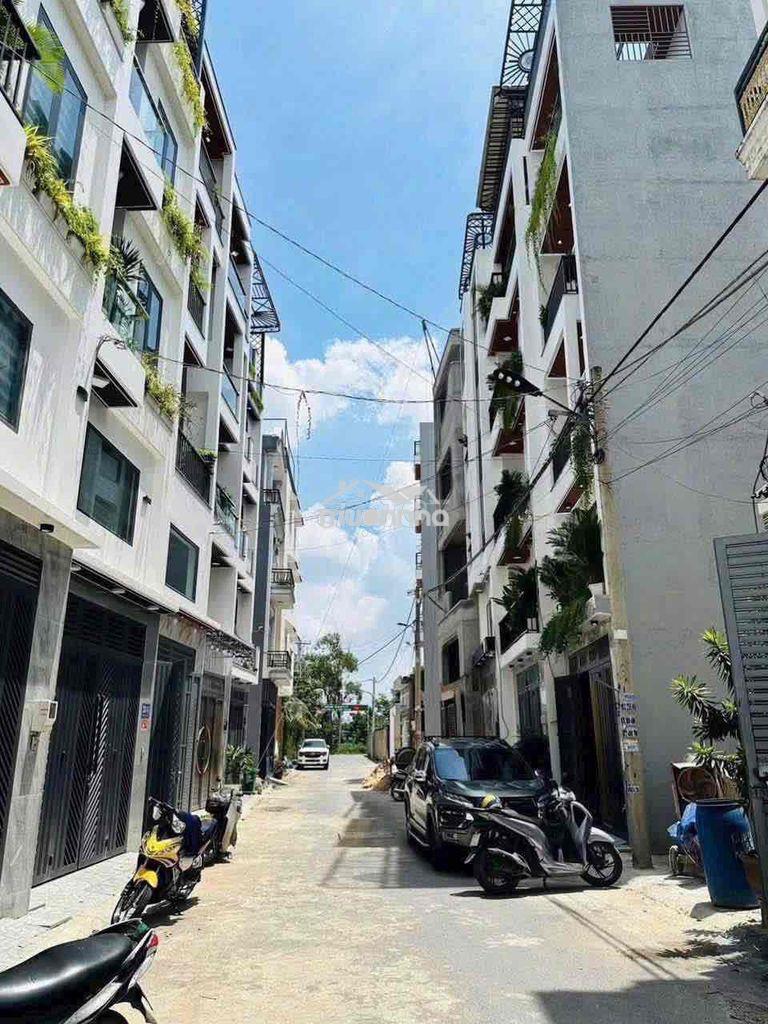Nhà 4.11m x 13.08m xây 4.5 tầng full nội thất hẻm 8m thông kdc đồng bộ - 2
