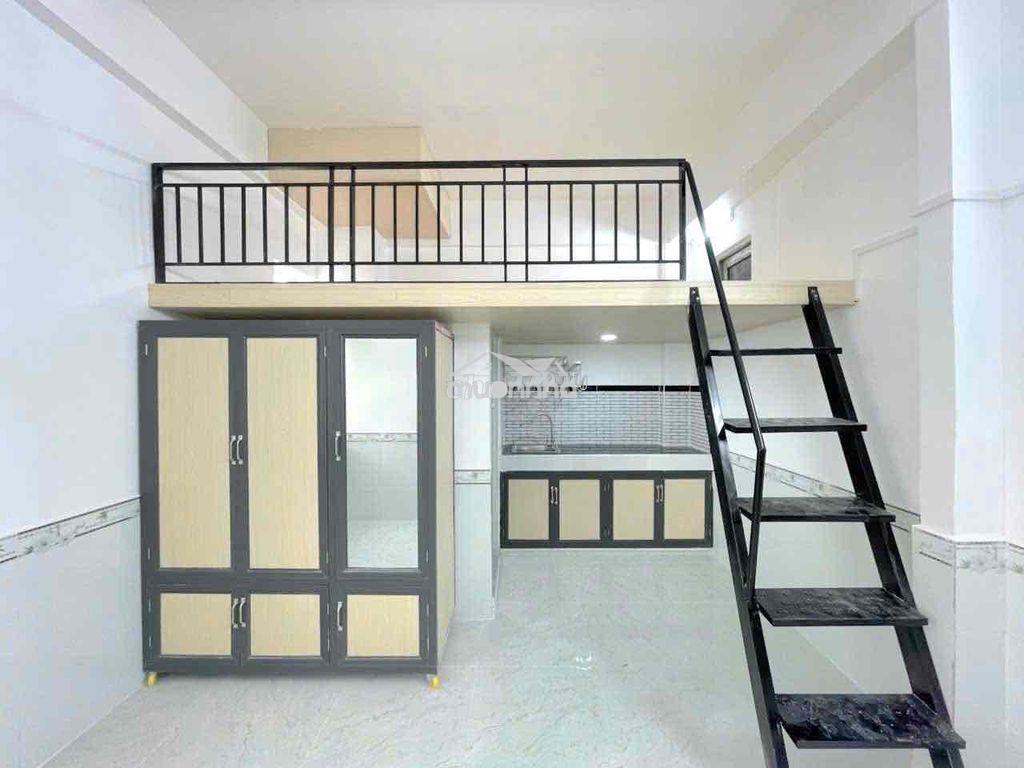 Căn hộ dv thoáng mát mới an ninh ngay hậu giang_kinh dương vương q6 - Ảnh 2