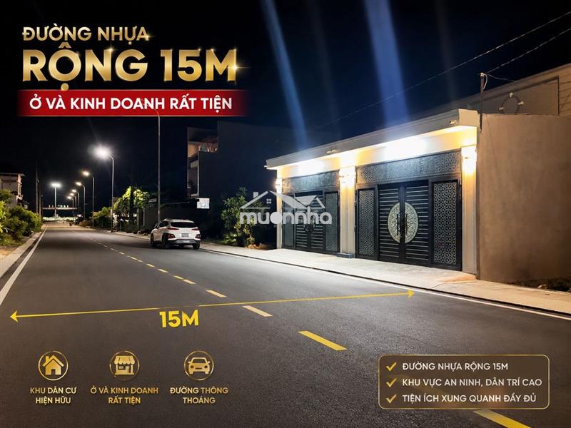 🏡 Bán 2 căn nhà cấp 4 mới đẹp – đường nhựa 15m – long điền