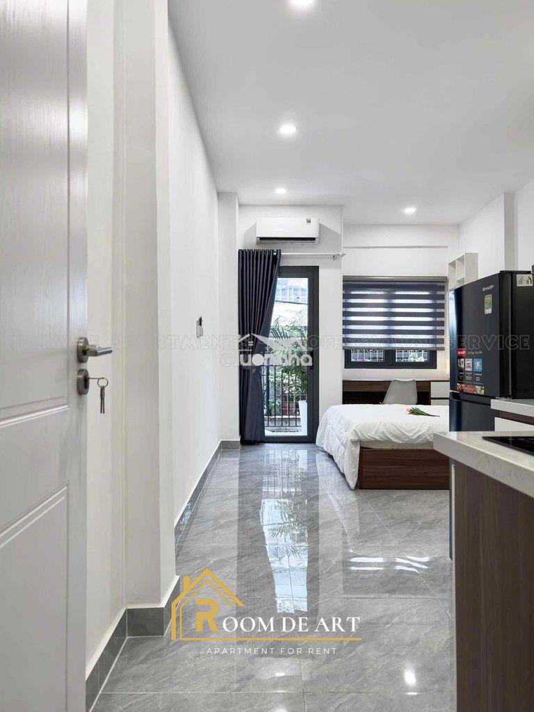 Cho thuê studio ban công – cửa sổ trời, full nội thất | vĩnh viễn, quậ - 2