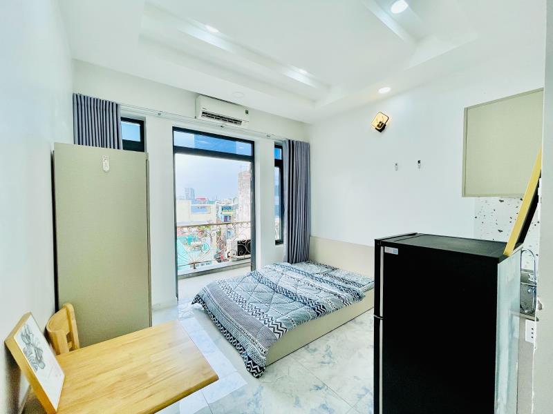 Cho thuê phòng studio ban công gần huflit, vaa giá 5tr