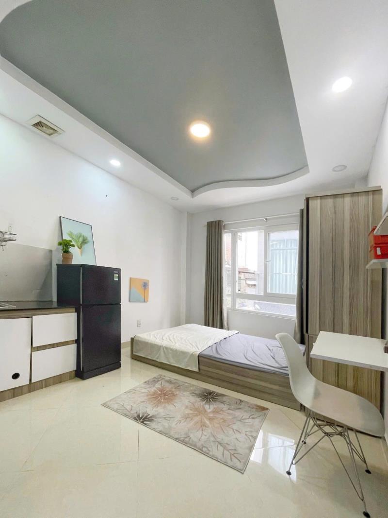 Căn hộ studio nguyễn xí – cửa sổ thoáng, phòng mới, trống sẵn