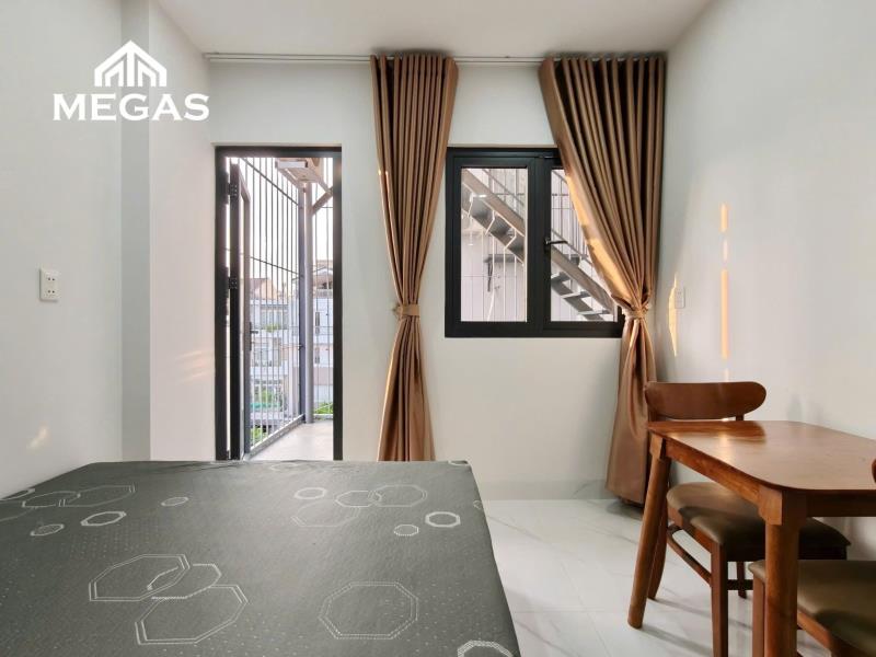 Căn hộ chung cư mini studio ban công tách bếp full nội thất hiện đại mới gần lotte mart, tdtu, nttu, rmit ngay trung tâm quận 7