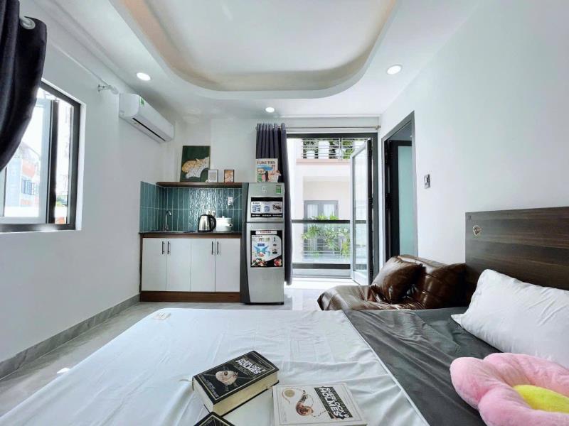 Cho thuê studio ban công mới 100% – 248 hoàng hoa thám – giá ưu đãi rộng rãi thoáng - 3