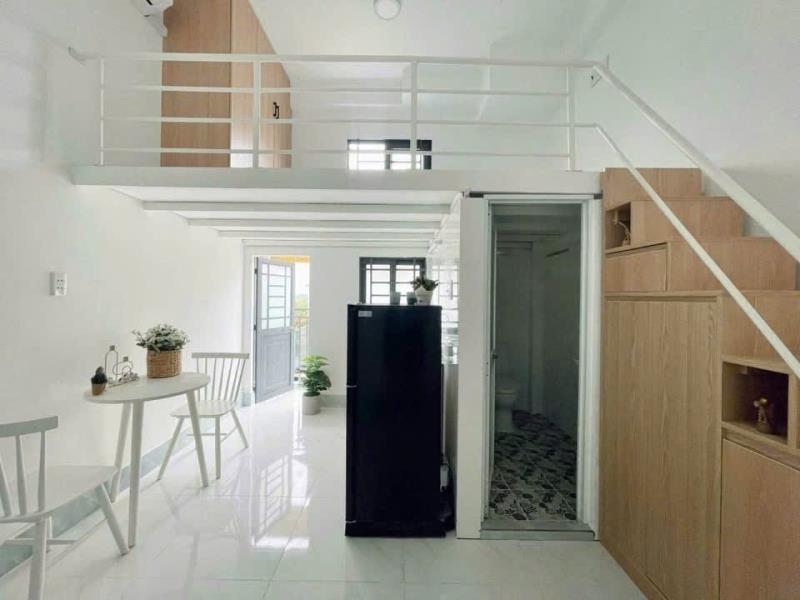 Cho thuê căn hộ duplex dành cho sinh viên ở được 4 người, giảm giá 1 triệu khi khách vào ở, ngay đh tdt,ufm,rmit - 2