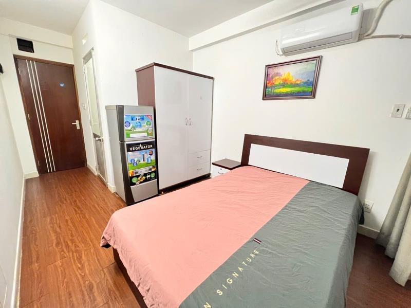 Thuê phòng trọ full nội thất ngay sát đại học kinh tế ueh cao đẳng lý tự trọng