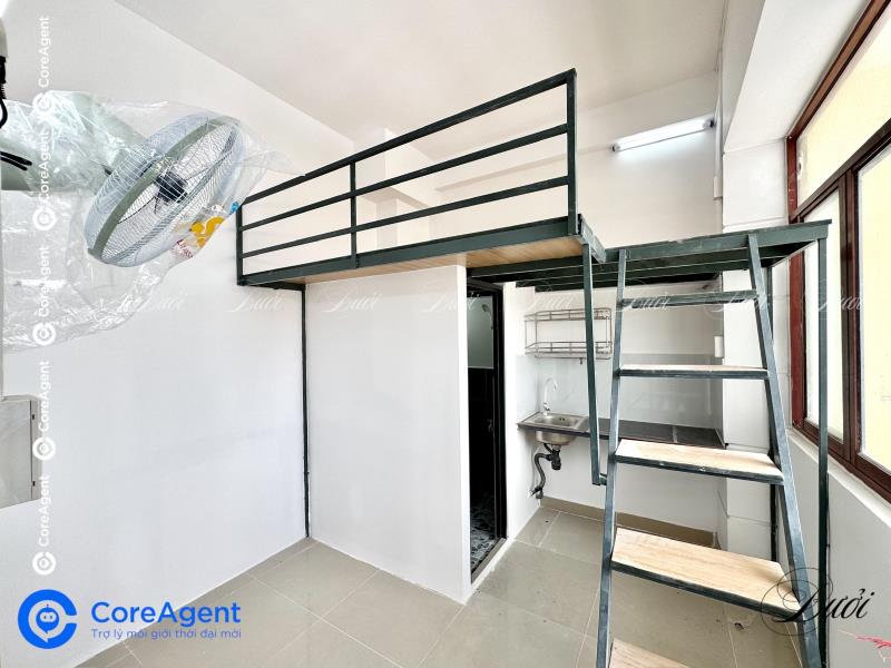 Gác - mới xây - đi bộ qua hiu hồng bàng - vhu 5p - ban công