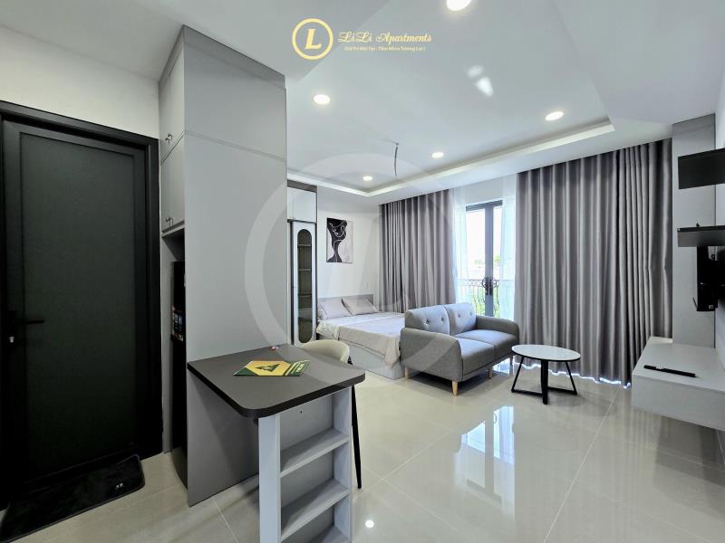 Cho thuê căn hộ ban công, full nội thất cao cấp, tách bếp an khánh, quận 2 gần cầu sài gòn - 4