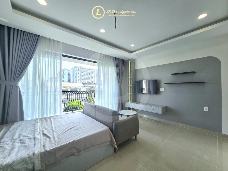 Cho thuê căn hộ ban công, full nội thất cao cấp, tách bếp an khánh, quận 2 gần cầu sài gòn - 3