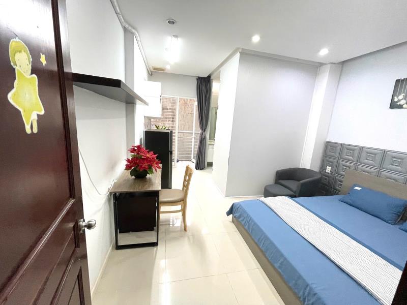 Phòng 35m² ban công lớn | máy giặt riêng | gần hutech – uef – uth- hồng bàng, võ trường toản, bình thạnh - 2